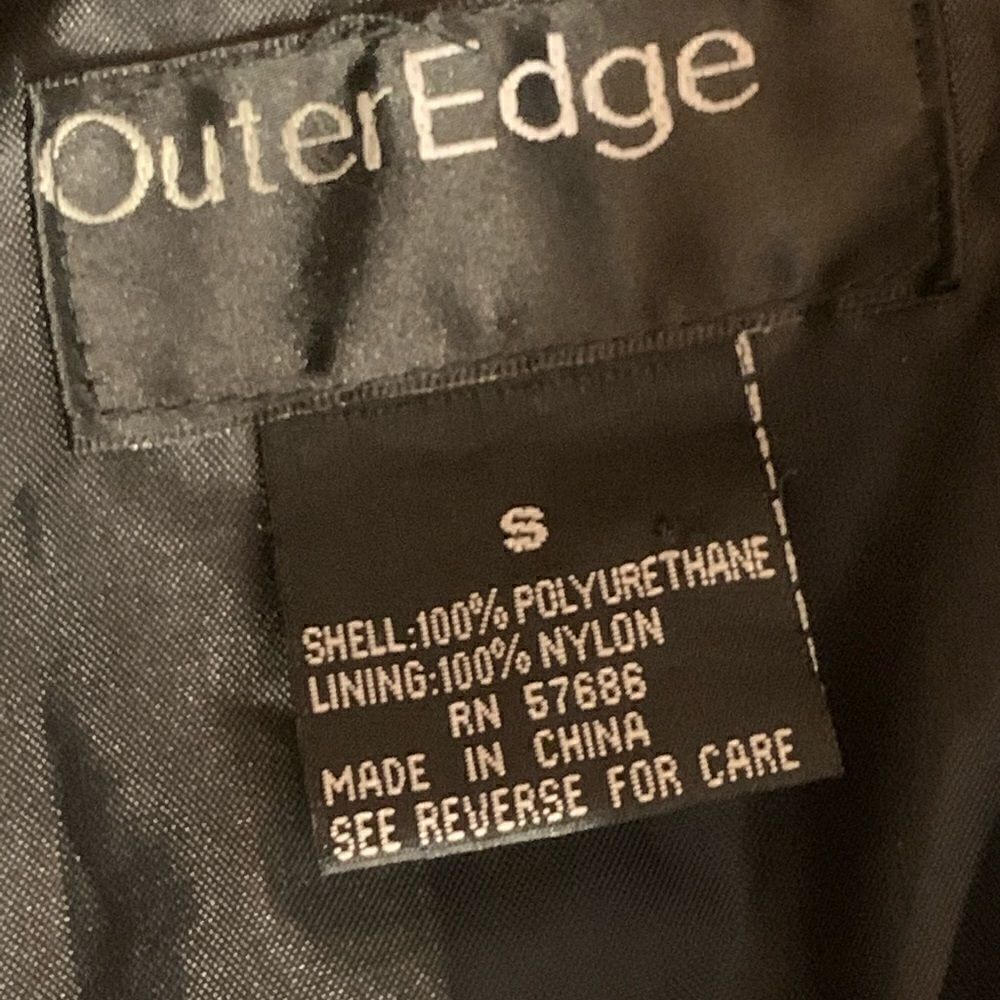 Outer edge women’s black button jacket - Picture 9 of 9